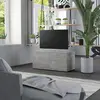 Image de vidaXL Meuble TV - Gris Béton