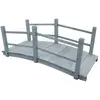Image de vidaXL Pont de jardin 140x60x56 cm - Bois de sapin