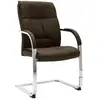 Image de vidaXL Chaise cantilever - Marron