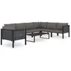 Image de vidaXL Salon de jardin 8 pcs