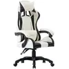 Image de vidaXL Fauteuil de jeux vidéo - Blanc