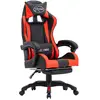 Image de vidaXL Fauteuil Gaming - Rouge/Noir