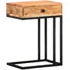 Image de VIDAXL Table d'Appoint Forme U