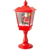 Image de Lumineo Lanterne LED Rouge Père Noël