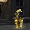 Image de vidaXL Décoration de Noël Renne 306 LED