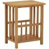 Image de vidaXL Table à revues chêne