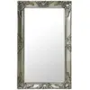 Image de vidaXL Miroir Mural Baroque Argenté 50x80 cm