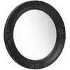 Image de vidaXL Miroir Baroque 50 cm - Noir