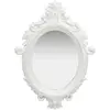 Image de vidaXL Miroir mural style château Blanc