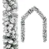 Image de VidaXL Guirlande de Noël Neige Flockée