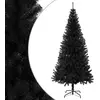 Image de vidaXL Sapin de Noël artificiel - Noir - 210 cm