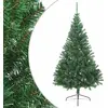 Image de vidaXL Sapin de Noël demi-cercle - Vert - 180 cm