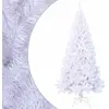Image de vidaXL Arbre de Noël - Blanc 210 cm