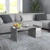 Image de VidaXL Table basse Gris béton