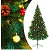 Image de Arbre de Noël Decoré LED vidaXL 210 cm