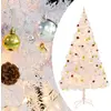 Image de vidaXL Arbre de Noël pré-éclairé 210 cm