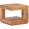 Image de vidaXL Table basse - Bois d'acacia massif