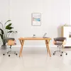 Image de vidaXL Chaises pivotantes à manger lot de 2 - Taupe