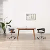 Image de vidaXL Chaises pivotantes à manger - Gris