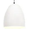 Image de vidaXL Lampe suspendue industrielle - Blanc