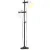 Image de VIDAXL Lampadaire Double Abat-Jour Blanc