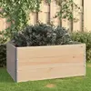 Image de vidaXL Jardinières surélevées 3 pcs - 80x120 cm