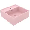 Image de vidaXL Lavabo 41x41 cm - Rose