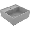 Image de vidaXL Lavabo 41x41 cm - Gris clair