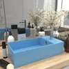 Image de VidaXL Lavabo - Bleu Clair