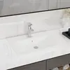 Image de vidaXL Lavabo à Encaster - Blanc Mat