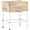 Image de vidaXL Table de chevet - Bois de Manguier 40x30x50 cm