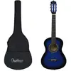 Image de vidaXL Guitare Classique Enfant Bleu 1/2