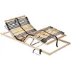 Image de VIDAXL Sommier Électrique 100x200 cm avec 7 Zones