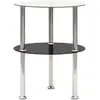 Image de VidaXL Table d'appoint 2 niveaux