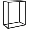 Image de vidaXL Table console 60x35x75 cm - Transparent