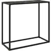 Image de vidaXL Table console 80x35 cm - Noir