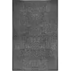 Image de VidaXL Paillasson lavable Anthracite 120x180 cm