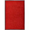 Image de vidaXL Paillasson Rouge - 60x90 cm