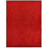 Image de Paillasson vidaXL - Rouge - 90x120 cm