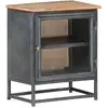 Image de vidaXL Table de chevet - Gris