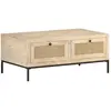 Image de VIDAXL Table basse - Manguier et canne