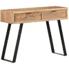 Image de vidaXL Table console bois d'acacia