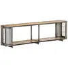 Image de vidaXL Meuble TV Bois massif 150 cm