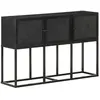 Image de vidaXL Buffet - Bois de manguier 115x30x76 cm