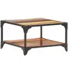 Image de VIDAXL Table basse bois recyclé - 60x60x35 cm