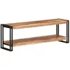 Image de vidaXL Meuble TV bois d'acacia 120 cm