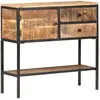 Image de VIDAXL Buffet - Bois de manguier brut