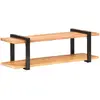 Image de VIDAXL Meuble TV style industriel - Bois d'acacia solide