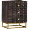 Image de vidaXL Table de chevet - 40 x 30 x 50 cm - Noir