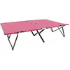 Image de vidaXL Chaise longue 2 places - Rose acier